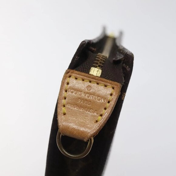 LOUIS VUITTON Monogram Bucket GM Accessory Pouch LV Auth 119044 - Picture 8 of 16